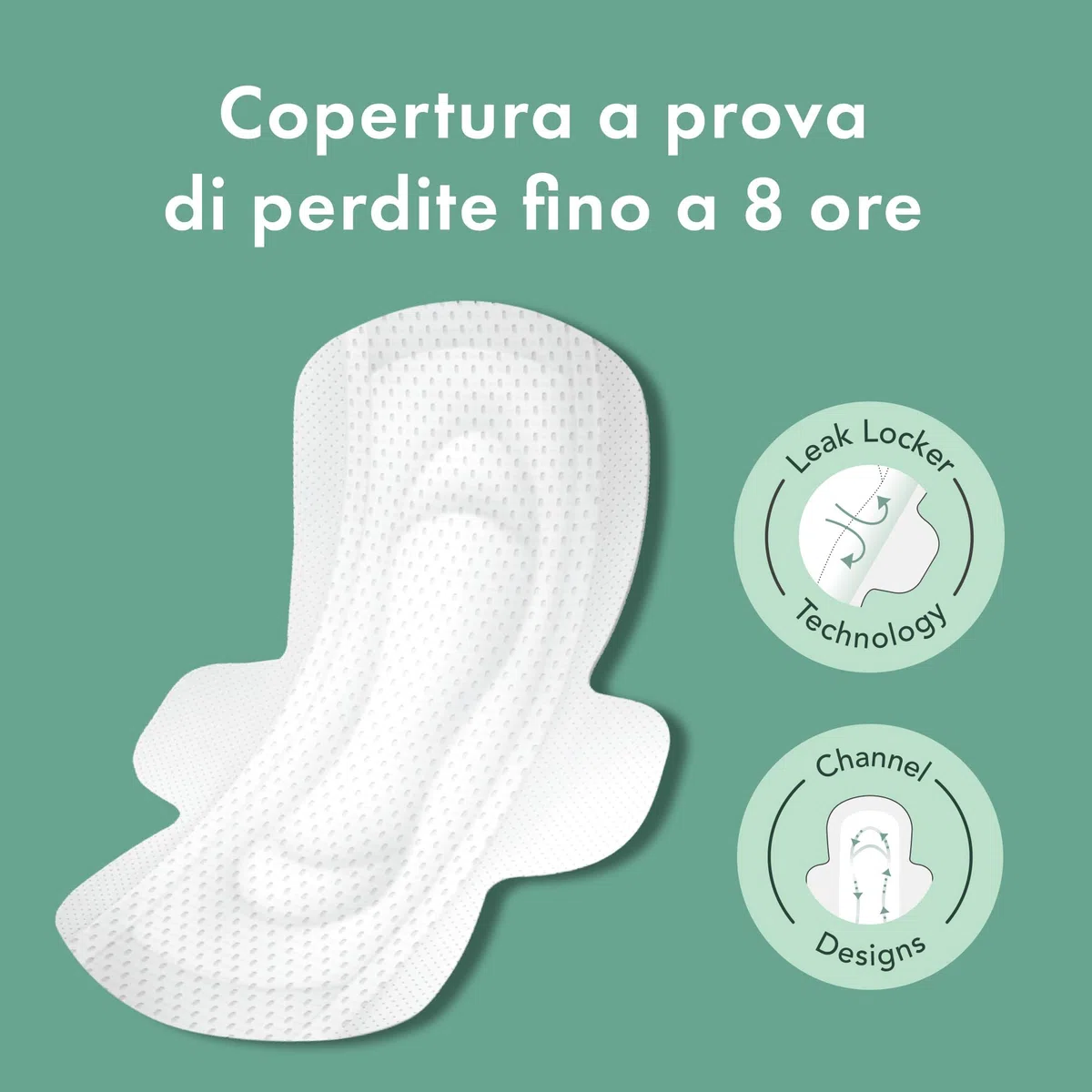 Rael Assorbenti Cotone Bio con Ali - Ultrasottile, Assorbenza Normale, Ipoallergenico, Inodore, Vegano, Cruelty Free (Regolare, 56 Pezzi)