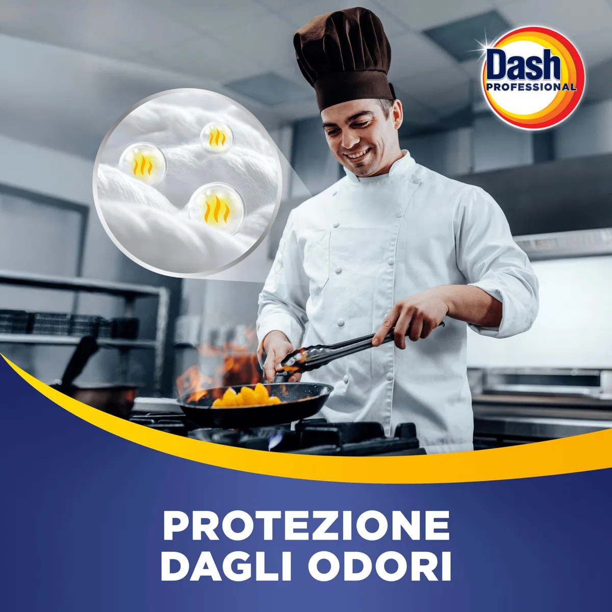 Dash Professional Classico, Detersivo Lavatrice Polvere Professionale, 125 lavaggi, 6.25kg, Efficace su tutti i tipi di macchie grasse, Bianco Straordinario, Per Bucato Professionale