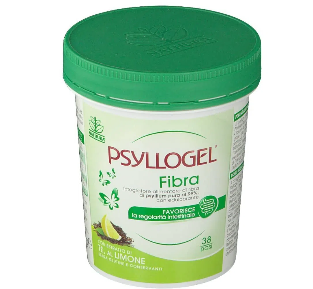 Nathura Psyllogel Fibra Tè al Limone 170g