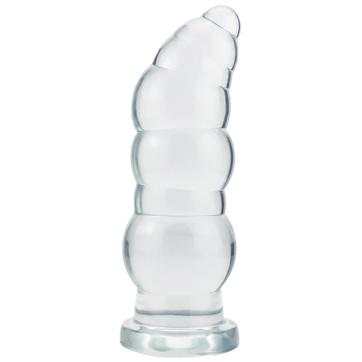 BDSMAGE Plug anale gigante, Plug anale mostruoso, Plug Anale-Dilatatore, Dilatatore Ano Buttplug, Sex Toys per uomini donne coppie principianti professionali (Trasparente)