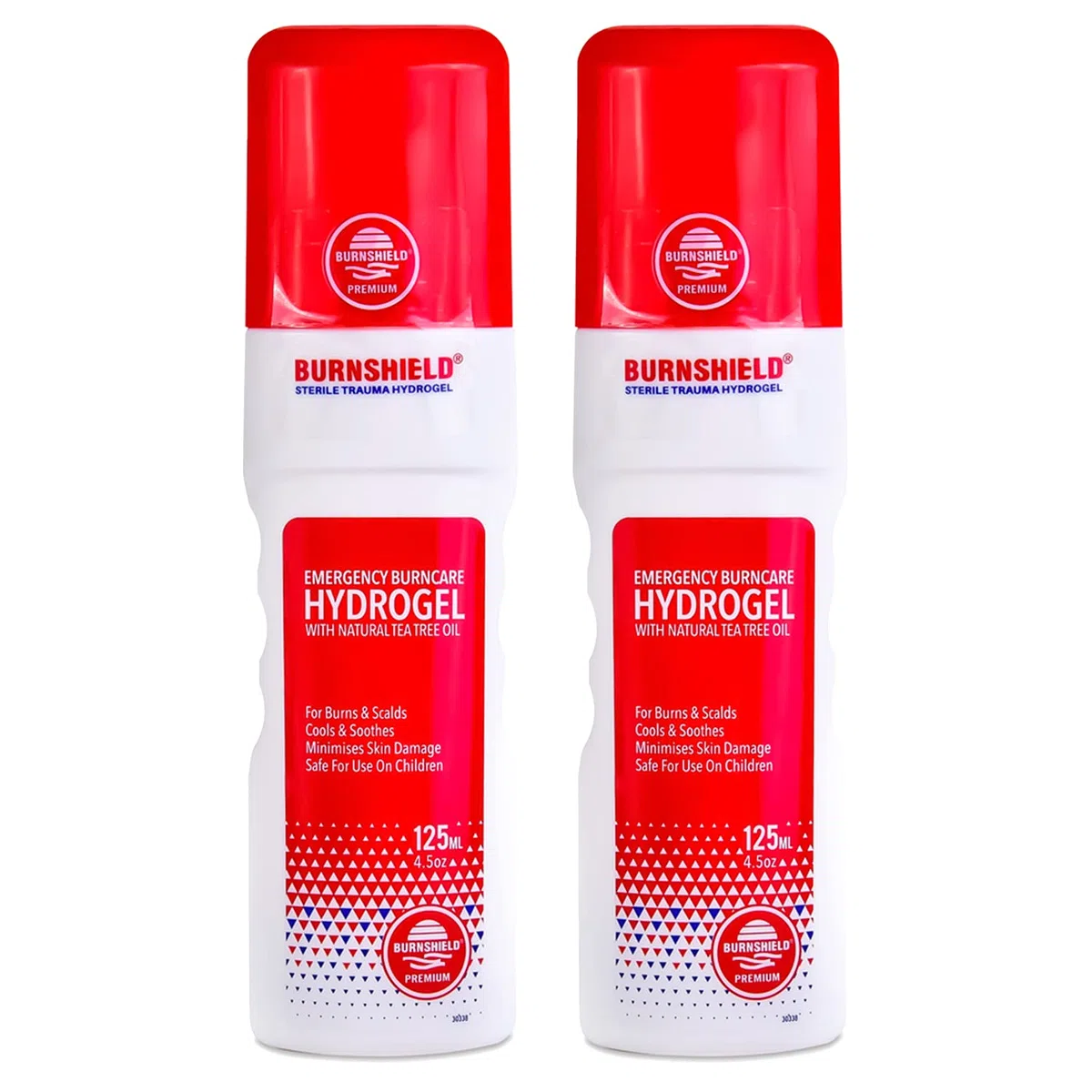 Burnshield Premium Hydrogel Burn Spray da 125 ml, confezione da 2