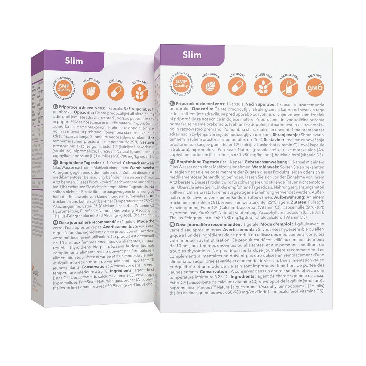 Acceleratore Metabolismo con Iodio, Vitamina C, Alga bruna, Vitamina D3-60 capsule Metabolism Boost Improved - Sensilab