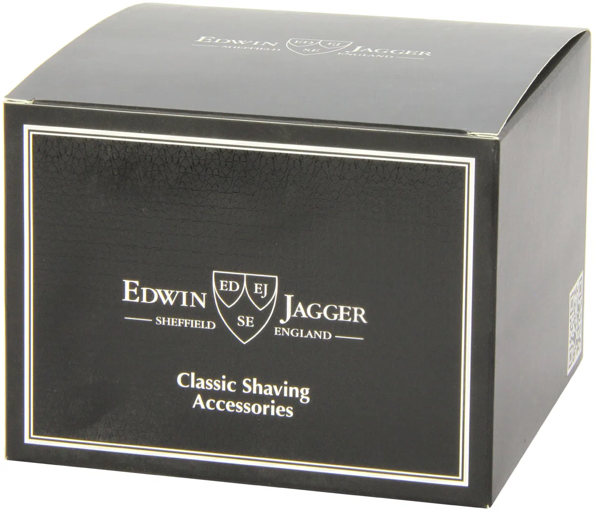 Edwin Jagger RN6 Ciotola da Barba Classica di Lusso in Acciaio Inox per Crema da Barba o Sapone da Barba per Uomini e Donne
