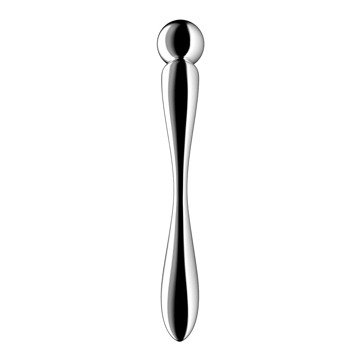 Satisfyer Star Force 2, dildo | sex toy unisex in acciaio inossidabile, per adulti | dildo con punta a sfera | per giochi con le temperature | per il punto G | giocattolo sessuale in metallo