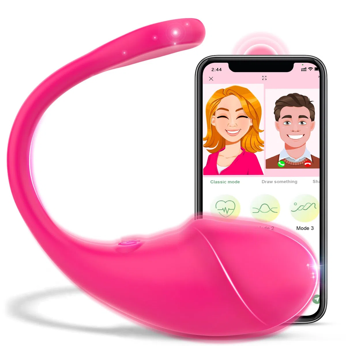 Vibratoreper Donna Vibratore Sex Toys Vagina Massaggiatore Plug Anale Telecomando - Dildo Grandi Sexy Toy Stimolatore Clitoride Femminile per Donna Uomo Coppia Professionale Silicone Vibratori Piccolo