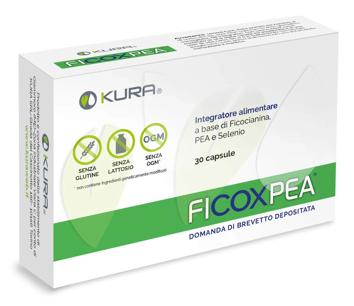 Ficoxpea - Integratore Alimentare con azione antiinfiammatoria, antidolorifica e antiossidante.