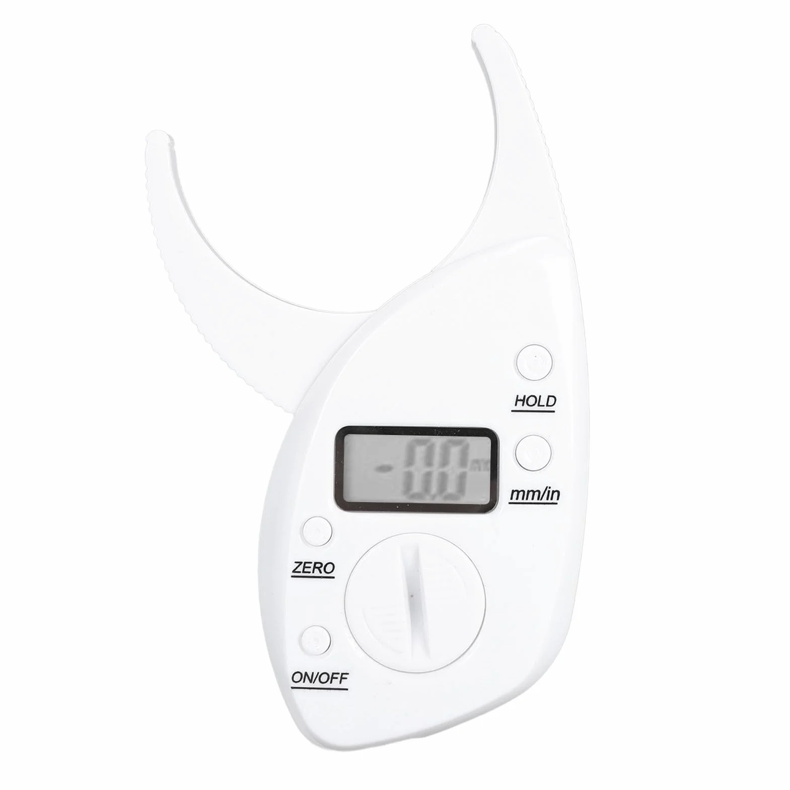 Fdit Calibro Digitale per Grasso Cutaneo LCD, Calibro Professionale per Grasso Corporeo per Donne e Uomini, Calibro Portatile Accurato per Plicometria con Design Compatto