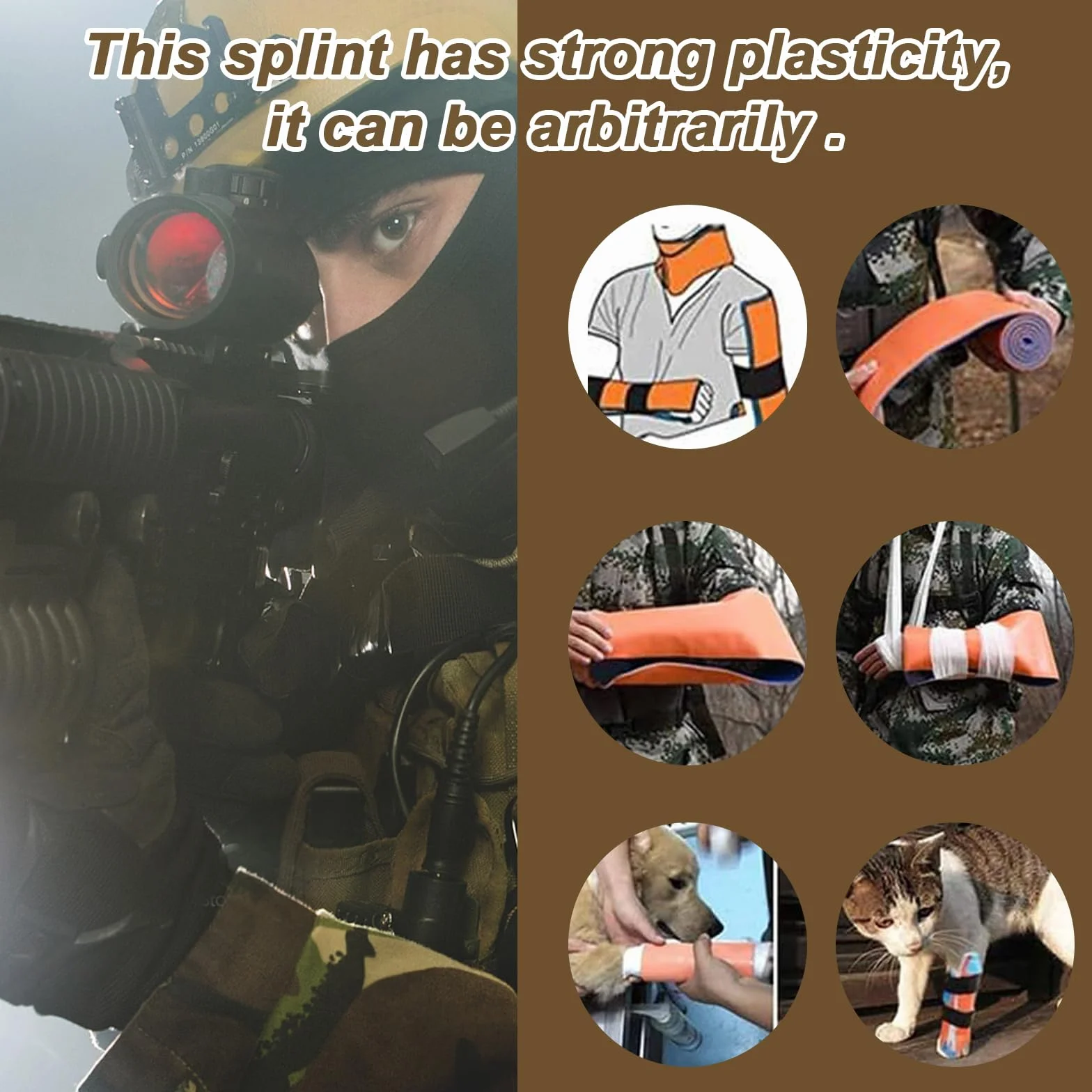 Borsa Pronto Soccorso, Kit Primo Soccorso per Esterni, Tattico Molle Marsupio, Trauma First Aid Kit, Kit Traumi, Emergenza Primo Soccorso (giallo mimetico)