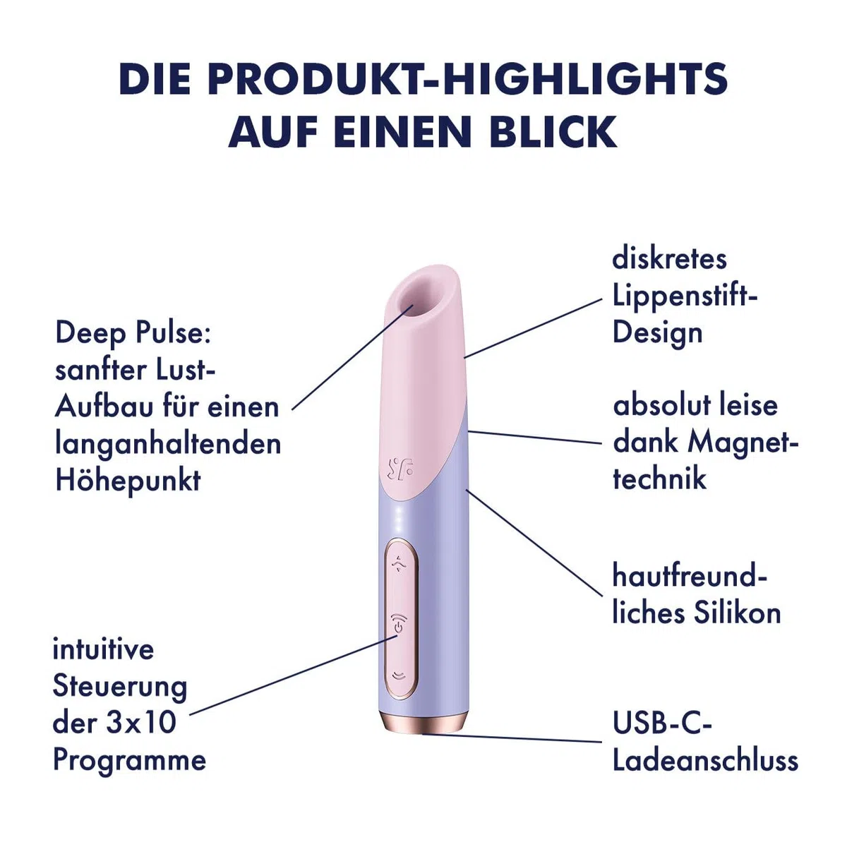 Satisfyer Bold Kiss, giocattolo sessuale per adulti, per donne, stimolazione del clitoride, vibratore per il benessere e il piacere sessuale femminile