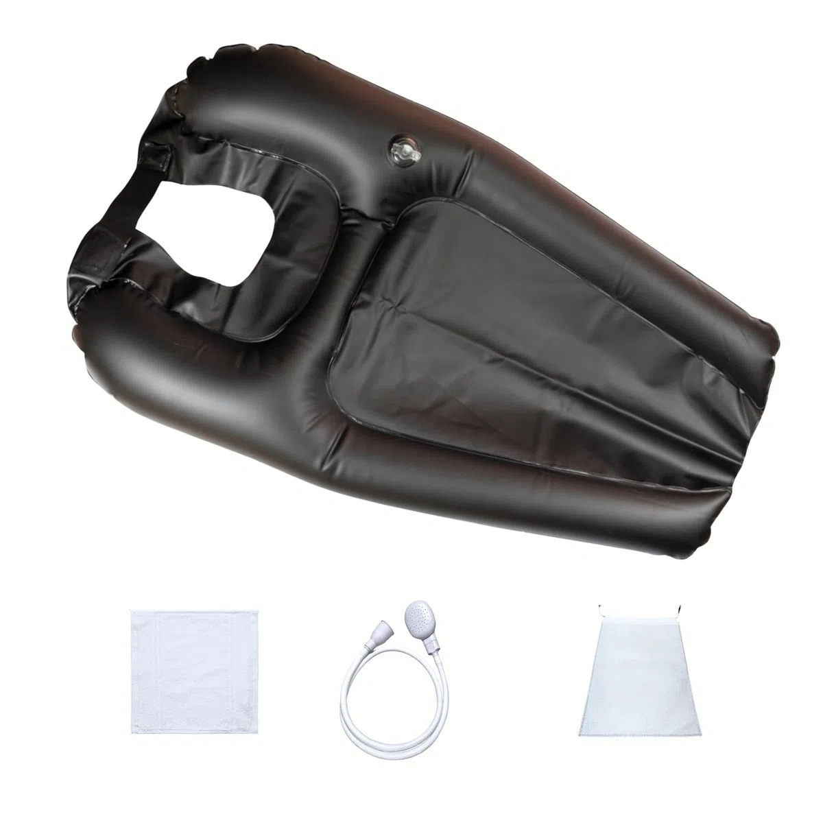 EURI | Set Lavatesta portatile per la casa | Lavatesta portatile | Lavatesta per letto e sedute
