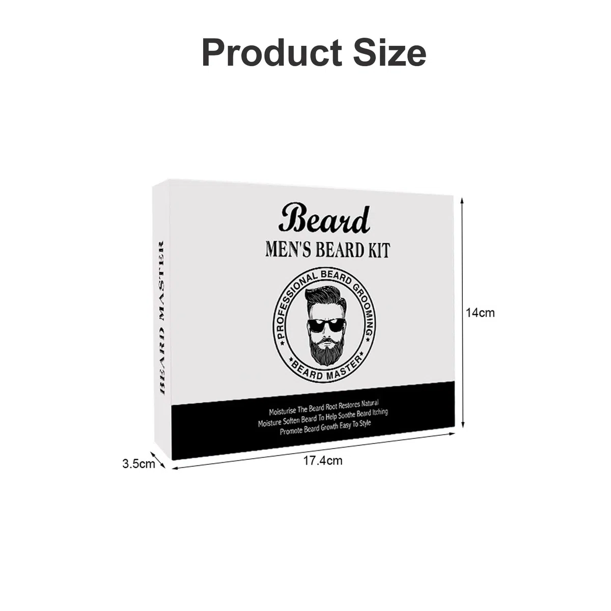 Kit Barba Uomo,Olio Barba,Shampoo Barba,Balsamo Barba,Anti-Crespo,Idratante E Modellante,Regalo Perfetto Per Uomini, Mariti O Padri