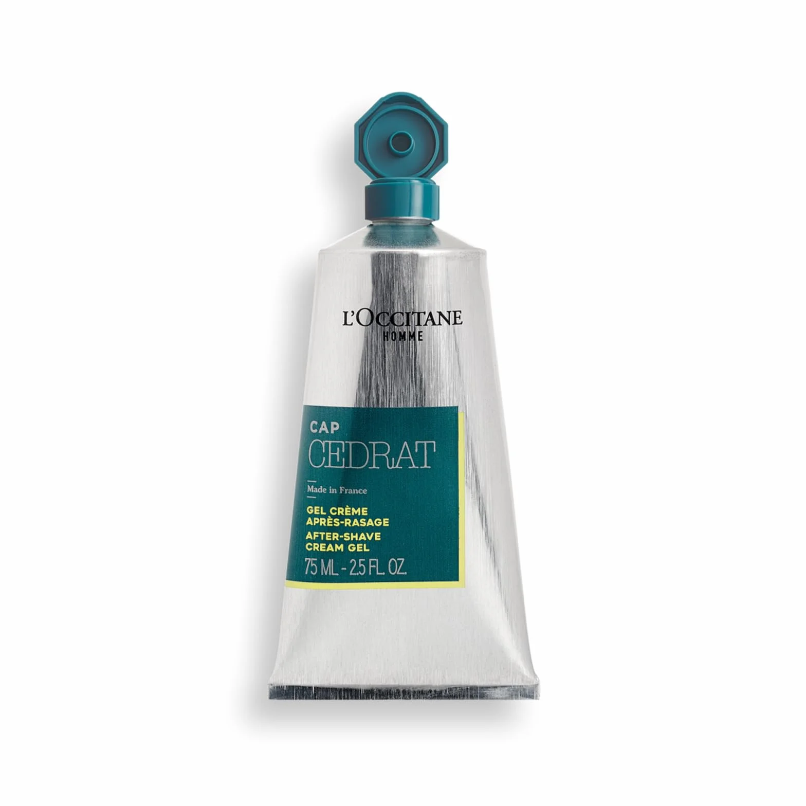 L'OCCITANE - Gel Crema dopobarba Cap Cédrat - 75 ml - Idrata e riduce le irritazioni - Prodotto in Francia