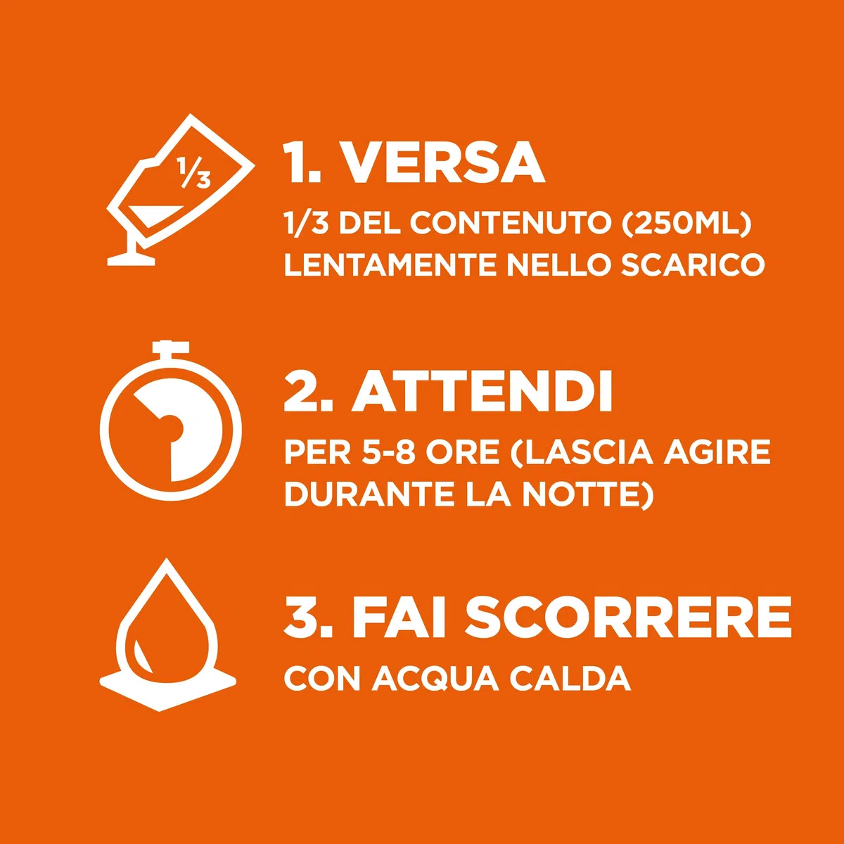 Mr Muscle Disgorgante Biodegradabile, Stura Lavandini e Scarichi Intasati Forte, 3 Dosi per Flacone, Formato Scorta da 6 Pezzi da 750 ml