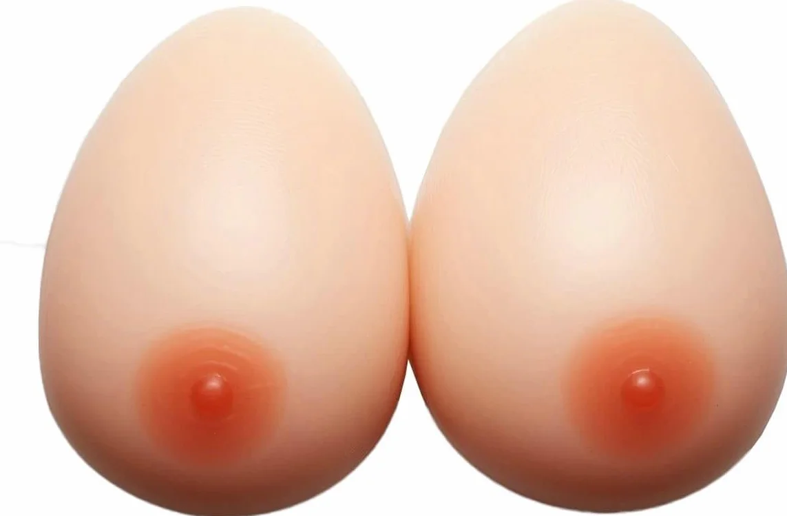 1 Paio Mastectomia Postoperatorio Silicone Forme Seno Artificiale Silicone Falso Seno Per Donna