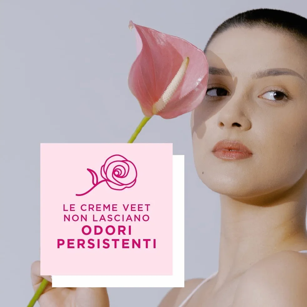 Veet Strisce Depilatorie Gambe e Corpo, Ipoallergeniche e Dermatologicamente Testate, 48 Strisce (3 confezioni da 16 Strisce) + Salviette Post-Epilazione Idratanti