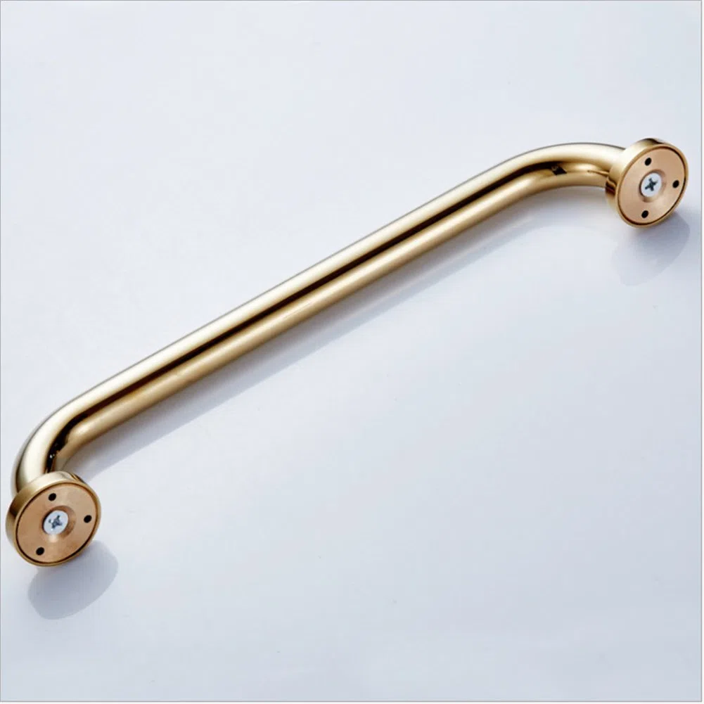 Inchant, maniglione di sostegno in ottone massiccio, da bagno, montaggio a parete, lunghezza 30 cm