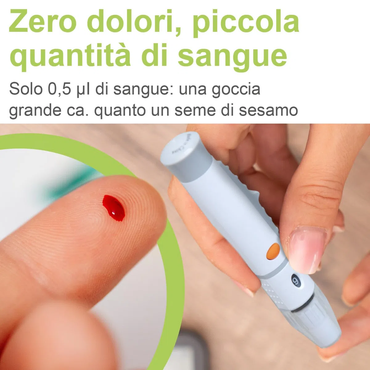 Strisce reattive adia (100 pezzi), per l’automonitoraggio della glicemia in caso di diabete (solo strisce reattive, apparecchio non incluso)