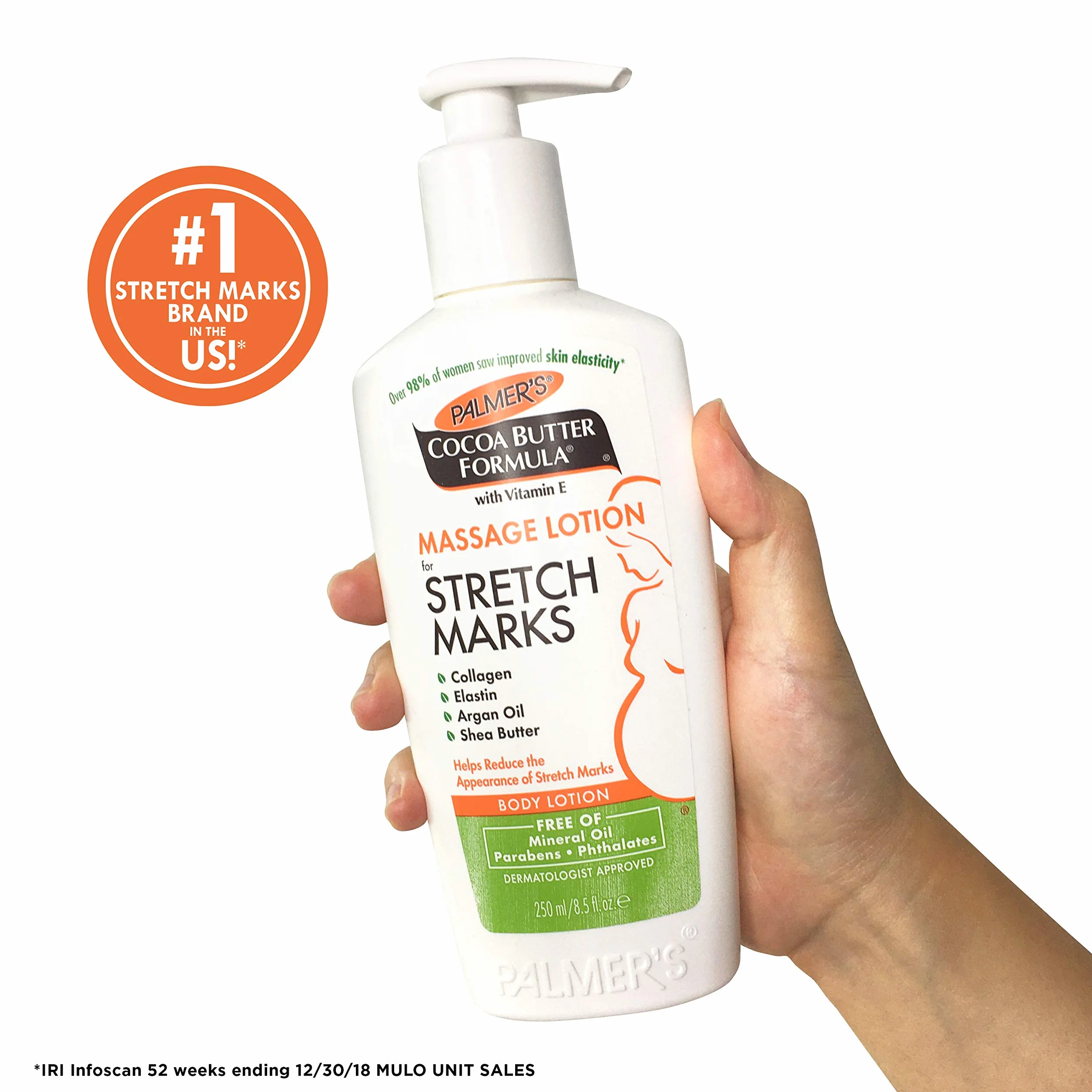 Palmers Burro di Cacao massaggio smagliature Lotion Camicia