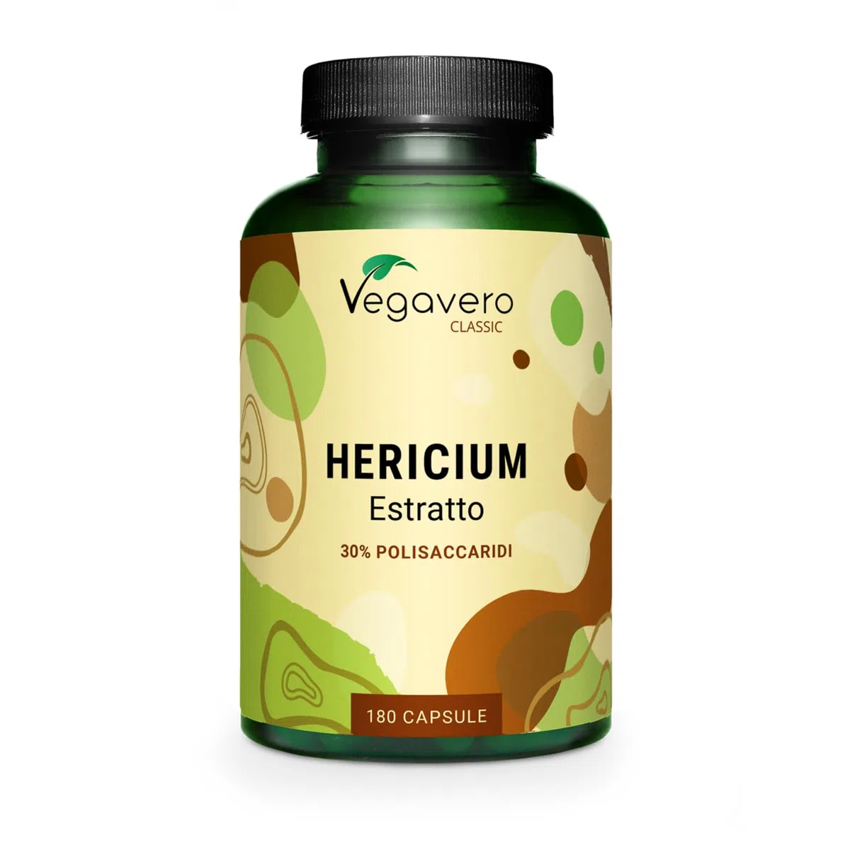 Hericium Erinaceum | 2000 mg di estratto | Alto Dosaggio | Lions Mane 30% Polisaccaridi e 5% Beta-glucani | Vegan | Senza Additivi | No OGM | Vegavero®