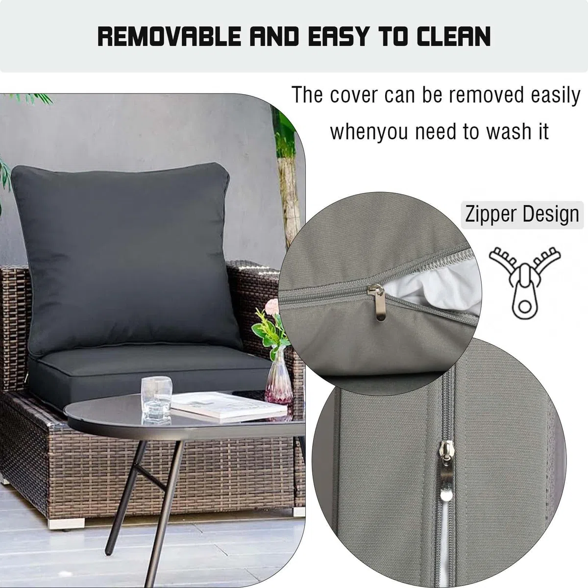 Copertura per pavimento lavabile per sedie a rotelle e auto, extra spessa, per anziani, colore grigio scuro, 30 x 30 x 15 cm, supporto postotivo ideale