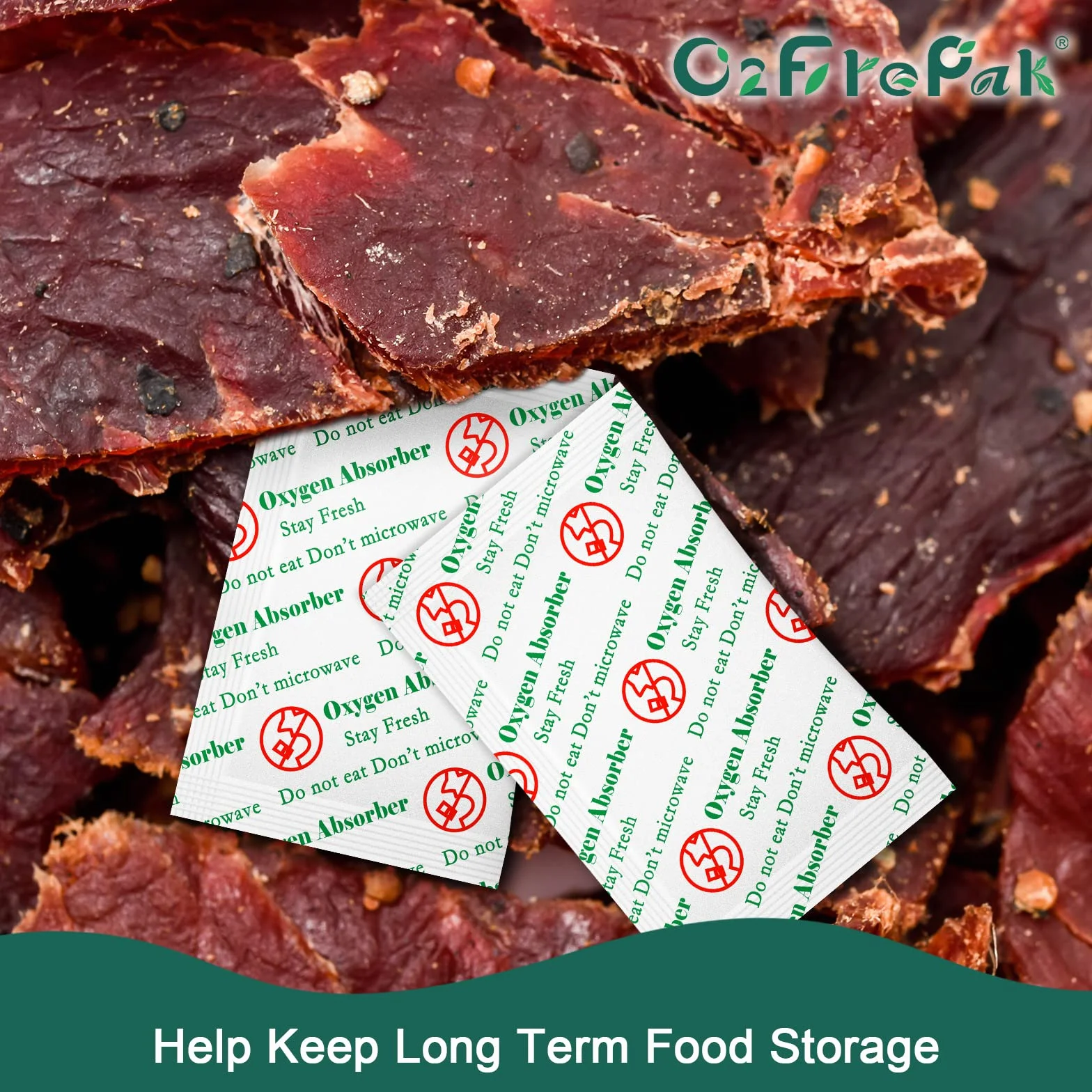 50CC(300-Pack) Pacchetti di Assorbitori di Ossigeno per Uso Alimentare per la Conservazione Degli Alimenti
