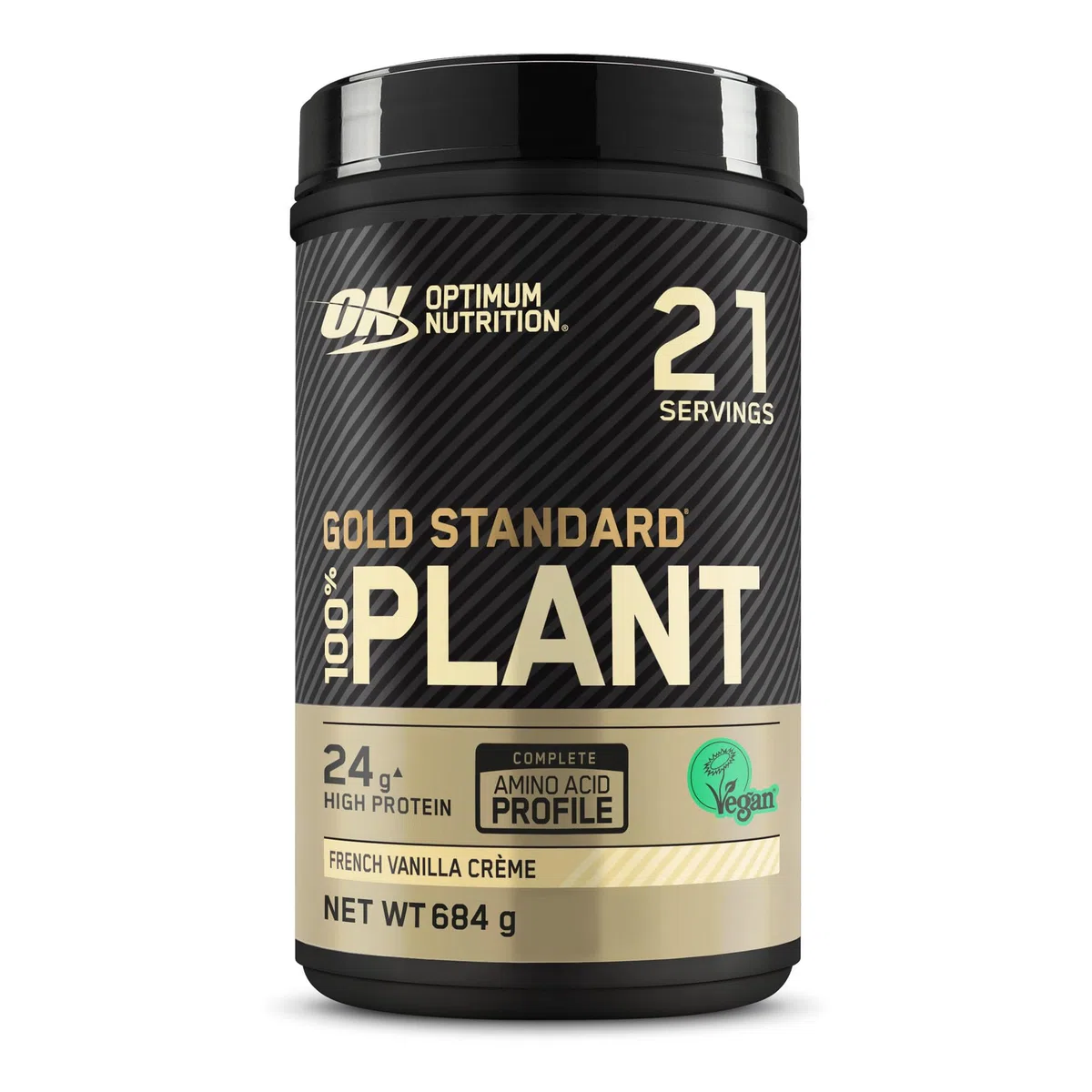 Optimum Nutrition Gold Standard 100% Proteine Vegetali in Polvere, Gusto Crema alla Vaniglia Francese, 684g, 21 Porzioni