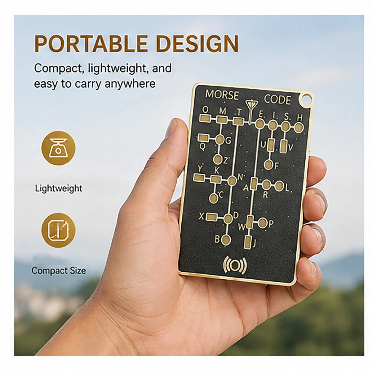 Scheda Trainer Pro per codice Morse, stile PCB professionale con LED interattivi e pulsanti di segnale per adulti, trainer per decodificatore codice Morse con decodifica LED in tempo reale (2pcs)