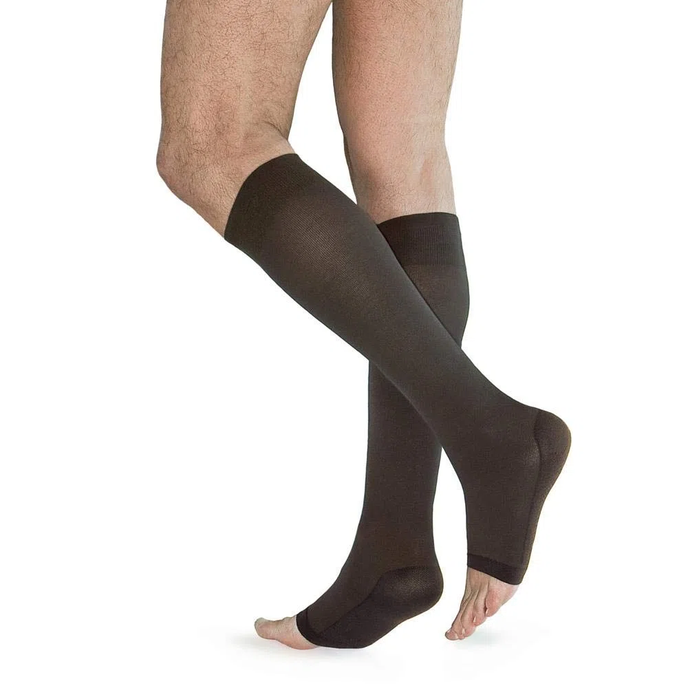 Relax Unisex Gambaletto Punta Aperta 70 Den Solidea® Camel XL 1 Paio