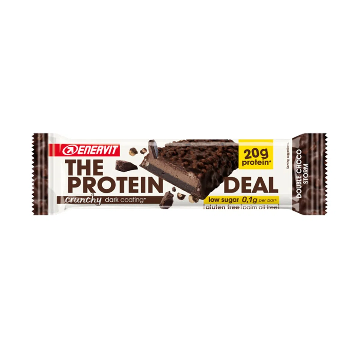 Enervit The Protein Deal Double Choco Storm 25 Barrette da 55g