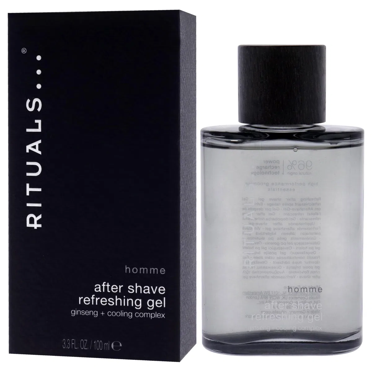 RITUALS Gel Dopobarba della Homme Collection, Con Ginseng ‒ Arricchito con Complesso Rinfrescante ‒ Proprietà Nutrienti e Tonificanti