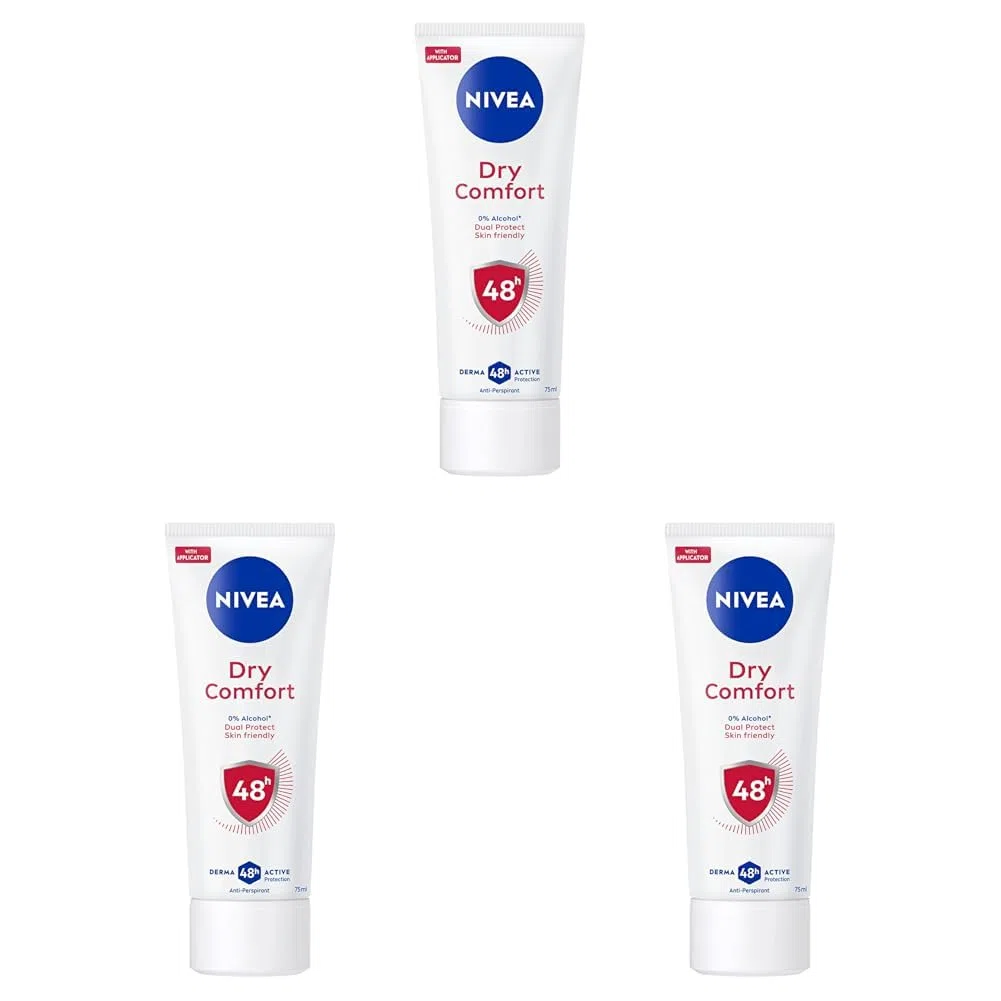 NIVEA MEN Protect & Care Crema Idratante Uomo, Idrata e Protegge la Pelle 24h, con Aloe vera 75 ml (Confezione da 3)