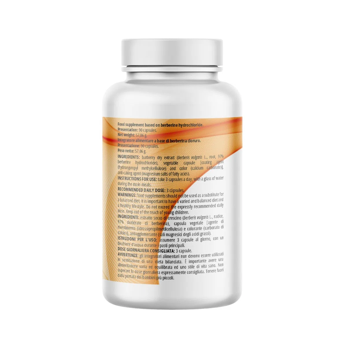 EFNE | Berbérine 97% de Concentration | Dosage Élevé 634 MG/Capsule | Extrait de Berberis - 1500 mg | 90 Gélules Végétaliennes avec Berbérine HCl |