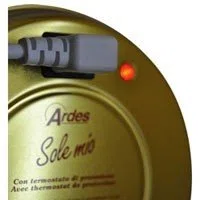 Ardes, scaldino elettrico Sole Mio – calore piacevole dall’Italia – 3 minuti di ricarica per 3 ore