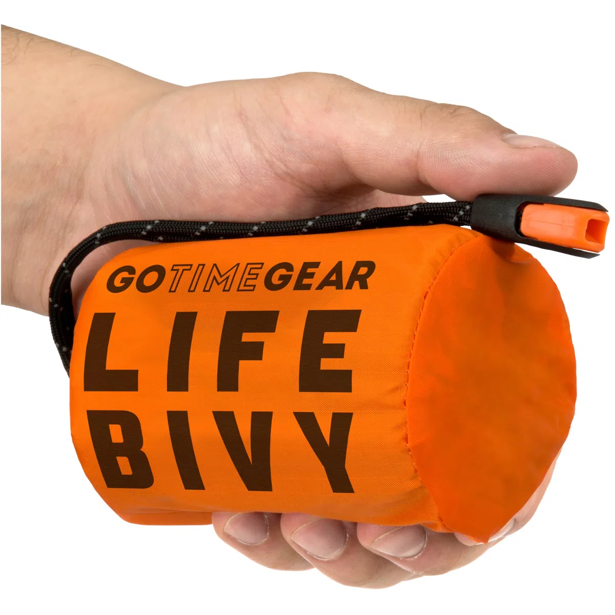 Go Time Gear Life Bivy Emergency Sleeping Bag Thermal Bivvy - Use as Emergency Bivy Sack, Survival Sleeping Bag, Mylar Emergency Blanket