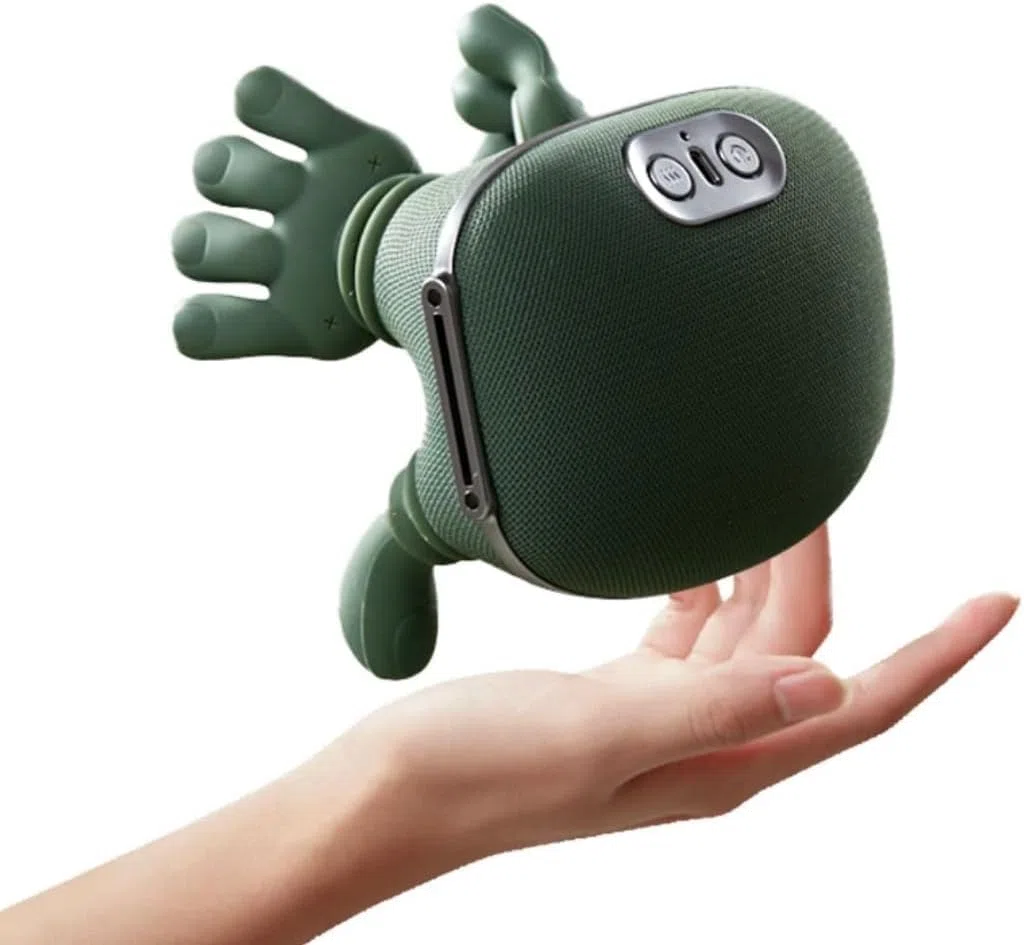 Massaggiatore Riscaldato Bionico, Massaggiatore Shiatsu Portatile Wireless per Collo e Schiena, Massaggio Elettrico a Impastamento 4D per Tessuti Profondi, Design che Simula la Mano Umana per
