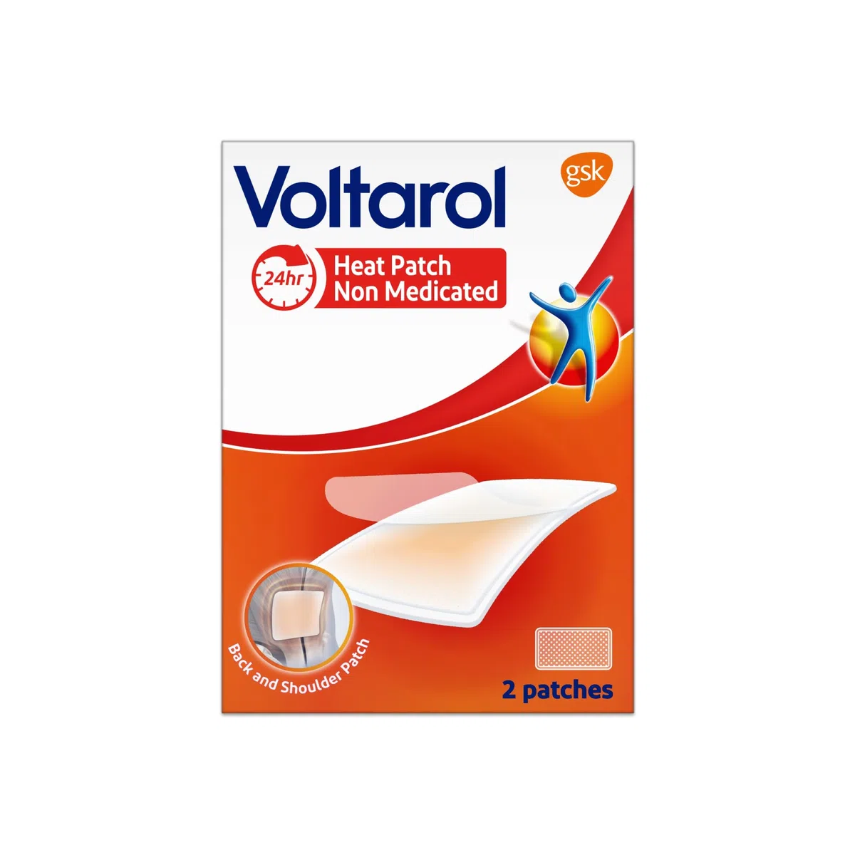 Voltarol sollievo dal dolore Heat patch non medicata , Confezione da 2