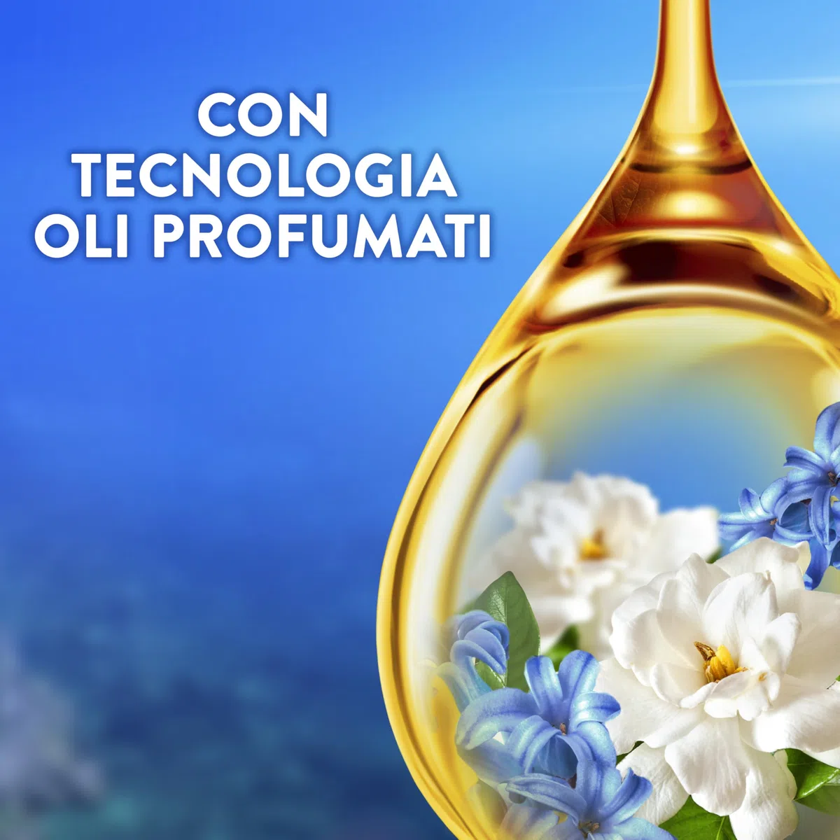Lenor Ammorbidente Lavatrice Concentrato Essenze d’Italia, 216 Lavaggi (8x27), Capri, Note Di Gardenia e Giacinto, Profumo autentico di lunga durata
