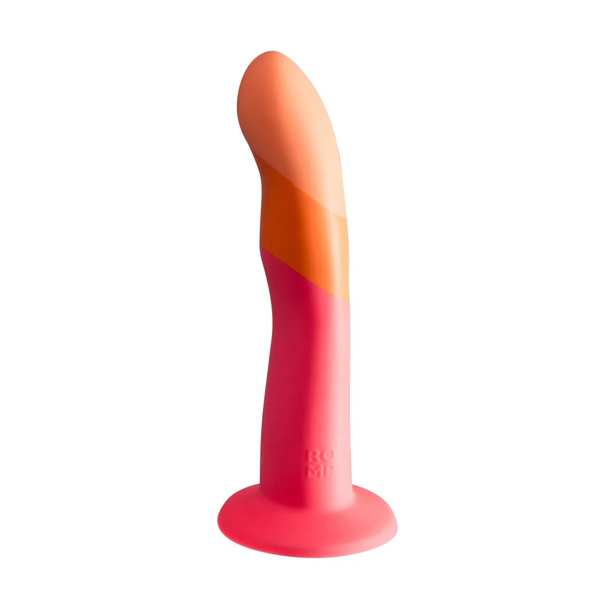 ROMP Dizi Dildo non realistico - Dildo in silicone da 7 pollici - Compatibile con i vibratori Bullet - Dildo P-Spot e G-Spot - Dildo a ventosa con imbracatura - Giocattolo sessuale per adulti