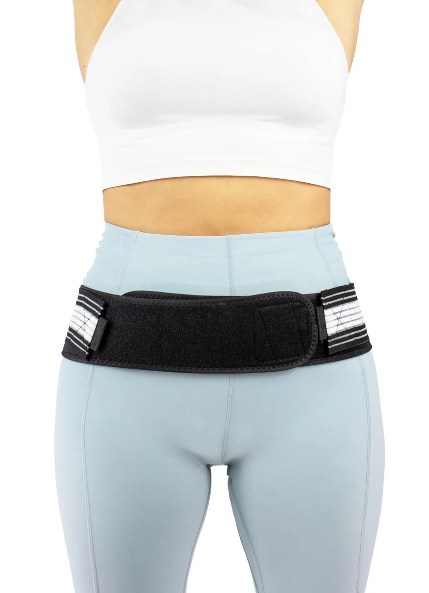VITTO Sacroiliac SI - Cintura per fianchi - Resistente antiscivolo per pelvico e lombare - Supporto per uomini e donne - Sollievo dal dolore per sciatica, pelvi, lombari, nervi e gambe