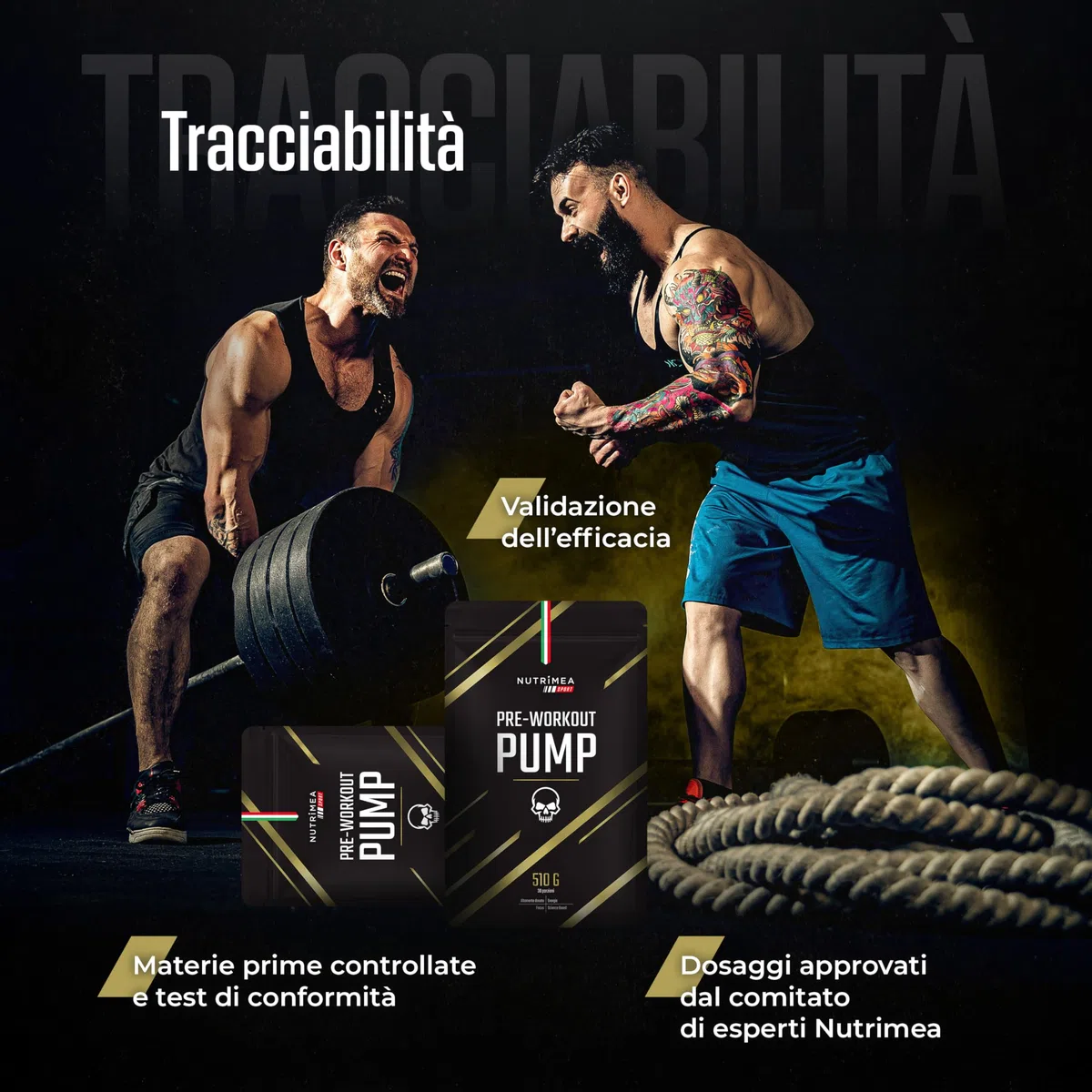 Pre Workout Potente | Integratore Pre-Allenamento Boost di Energia | AAKG, Beta Alanina, Caffeina, Citrullina, Taurina, Tirosina | Vitamine B3, B6, B12 | 510g | Gusto Frutti Rossi | Nutrimea