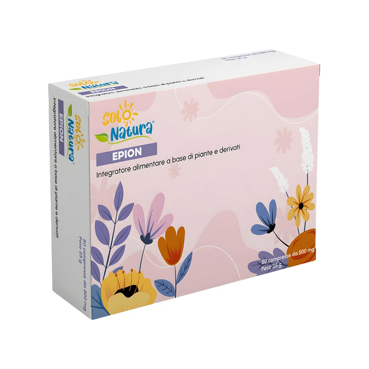 Solo Natura EPION – Supporto Antistaminico Naturale con Uova di Coturnice e Quercetina, Sollievo per Sensibilità a Pollini e Agenti Esterni, 50 Compresse da 500 mg