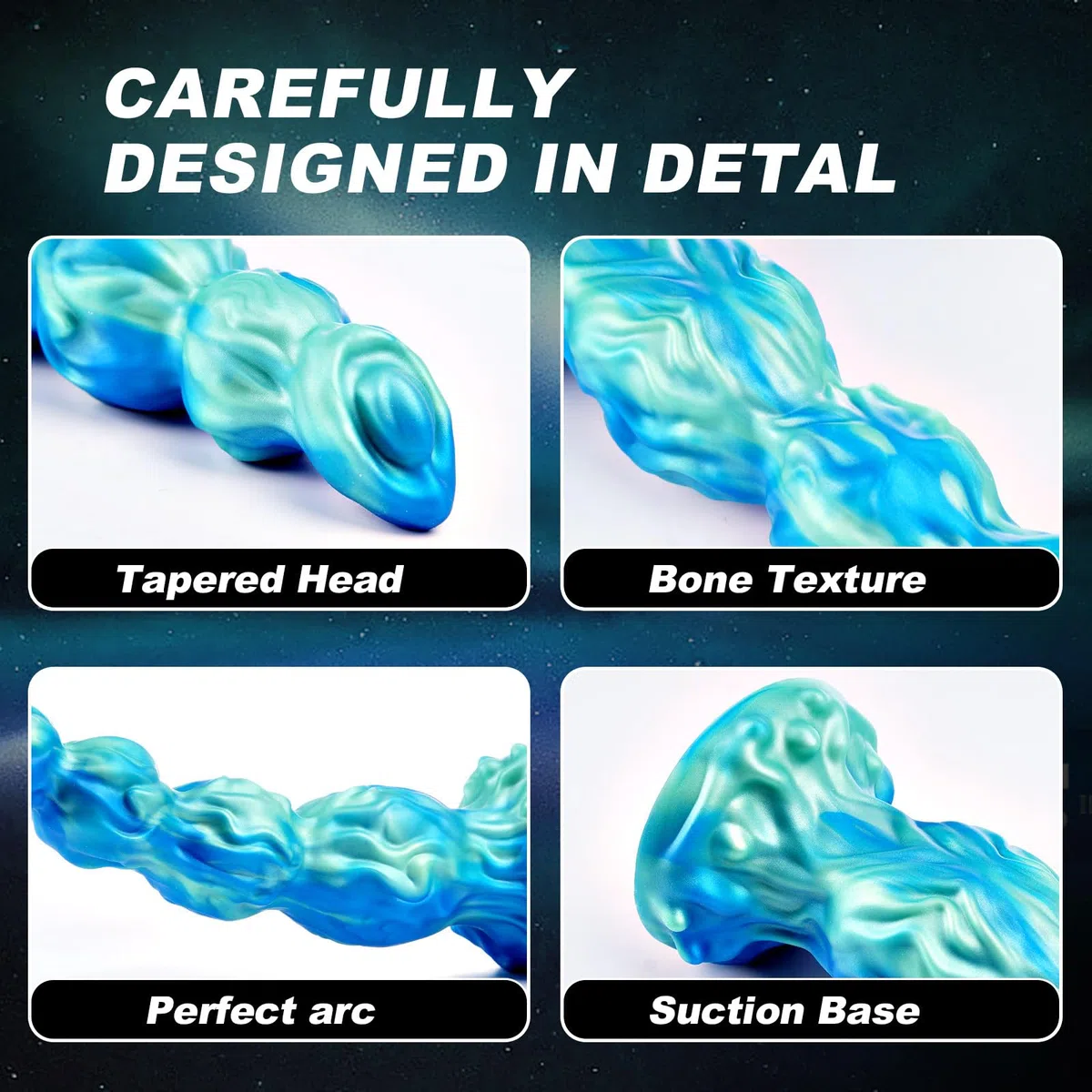 33 cm gigante mostro nodo cavallo dildo, fantasy realistico mostro mostro con 4 nodi alla pecorina, grande drago dildo, silicone spesso ventosa anale, gigante nodo nodo per anale grasso punto G,unisex
