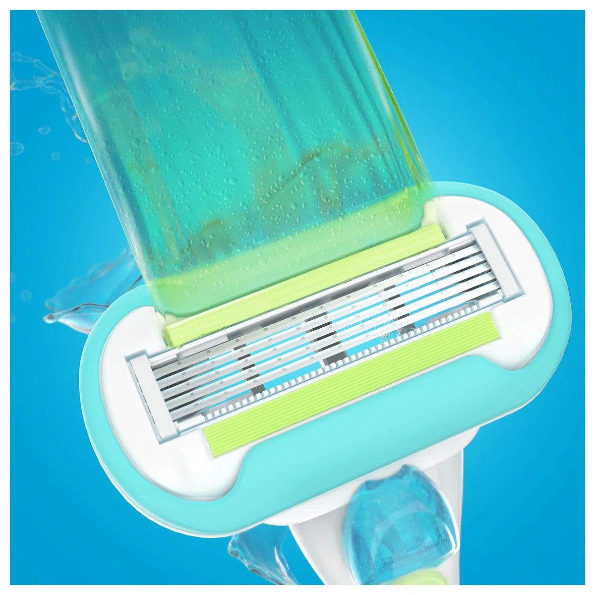 Gillette Venus Lame extra Smooth da donna, 4 lame di ricambio per rasoio da donna con 5 lame