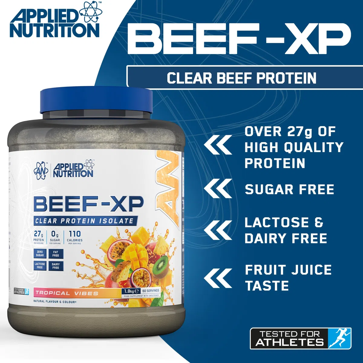Applied Nutrition Beef-Xp Tropical Vibes 1.8Kg