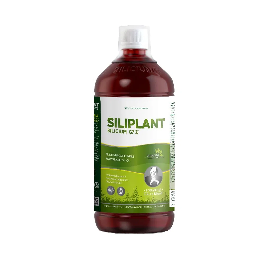 G7 Siliplant Formula Migliorata. Integratore Alimentare di Silicio Liquido, Integratore Collagene Naturale, Integratore Ossa e Articolazioni per l'elasticità della Pelle. Trattamento 33 Giorni.