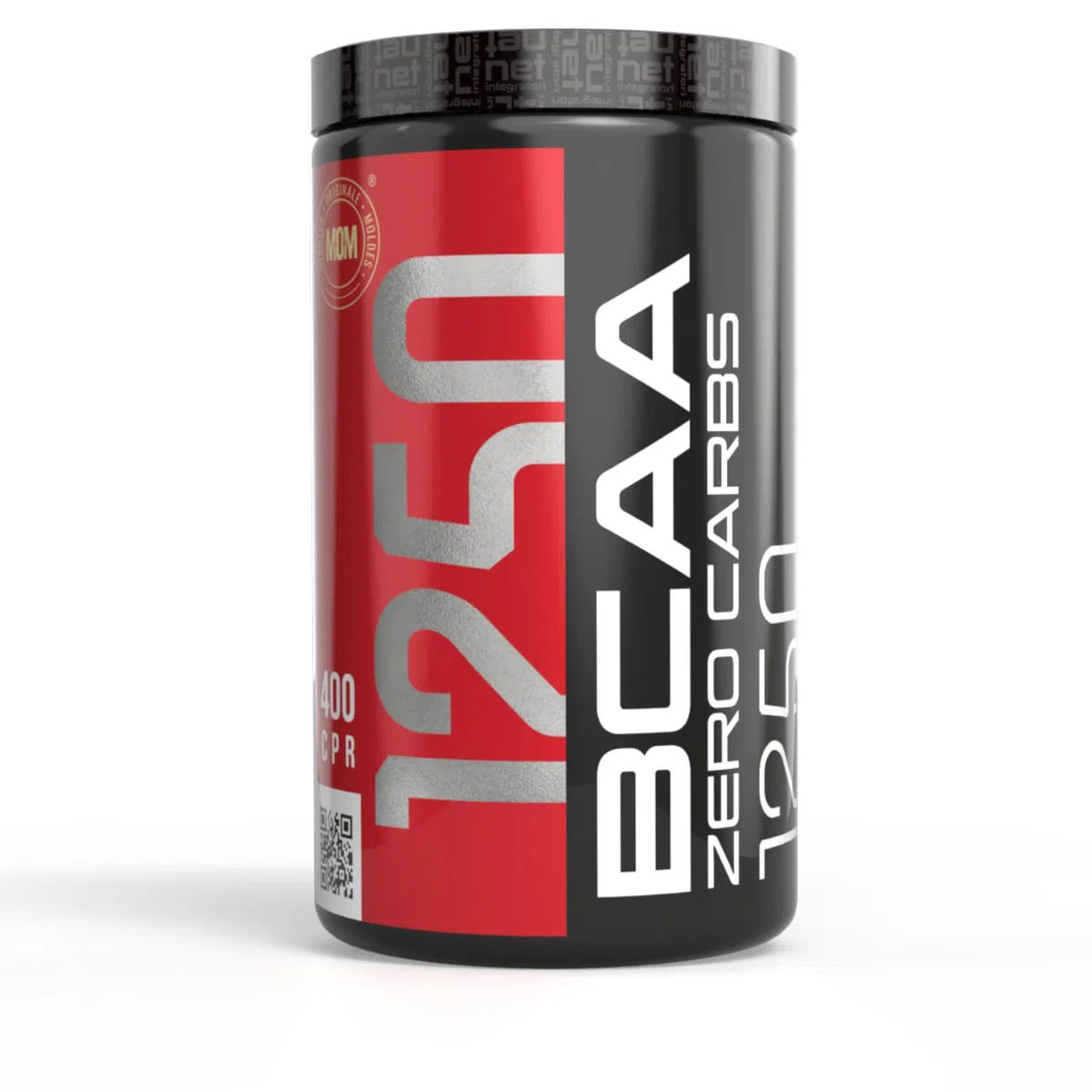 Net Integratori BCAA Zero Carbs 1250 – Aminoacidi Ramificati in rapporto 2:1:1 con Vitamina B6 per il Recupero Muscolare Pre Intra e Post Workout (400 compresse)