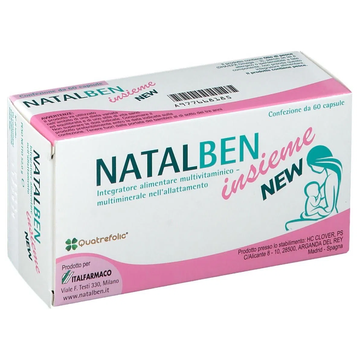 ITALFARMACO SpA - NATALBEN INSIEME 60 compresse
