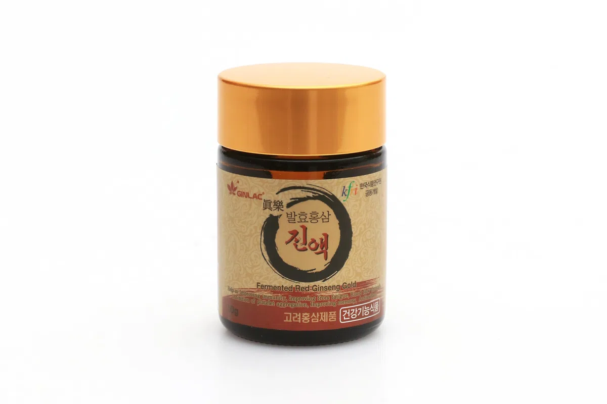 Ginseng Rosso Coreano Fermentato | Estratto GOLD (Oro) 50g | Dose per 50 giorni | Massima Concentrazione Possibile di Ginsenosidi (80mg/g, Rg1,Rb1,Rg3: 6mg/g)