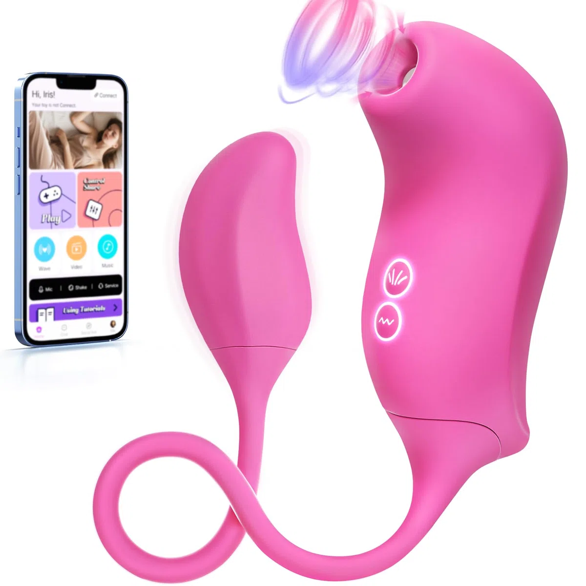 Vibratoreper Donna Professionale Sex Toys - Vibratoriper Donne Sexytoysys Coppia APP Wireless Dildo Vibtratore con 10 *10 Modalità Vibratori Stimolatore per Clitoride Femminile Uomo Anal Toy Sessuali