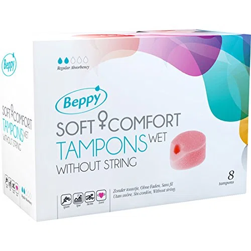 BEPPY Tamponi lubrificati 8 unità